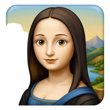 Mona Lisa painting
















 sticker
