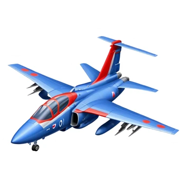 Alpha jet patrouille de France sticker
