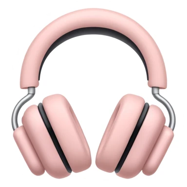 Airpods max light pink  sticker