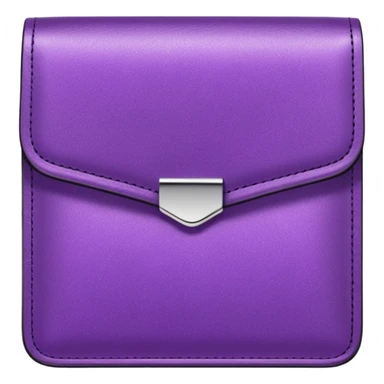 glitter purple wallet sticker