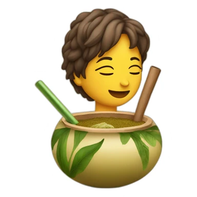 yerba mate la mañanita abierta sticker