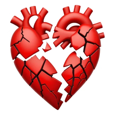 Black heartbreak from the middle sticker