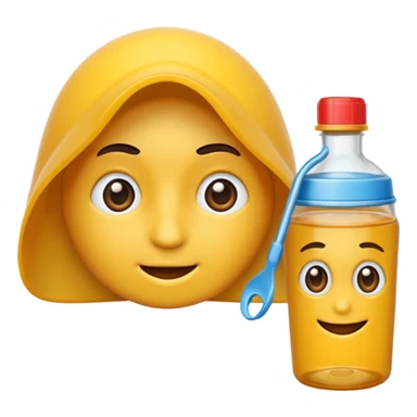 sarı güvenlik kamerası sticker