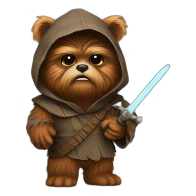 ewok sticker