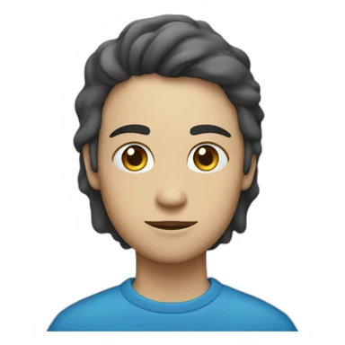 A blue eight with a check mark inside it sticker