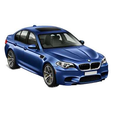Car bmw m5 sticker