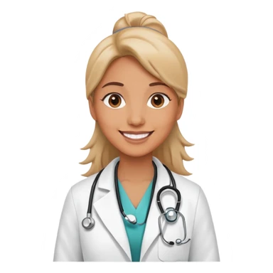 Bakim yapan kadın sticker