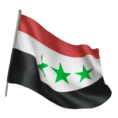 Flag of Free Syria sticker