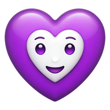 Purple girly emojis sticker