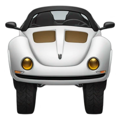  black Buggati sticker