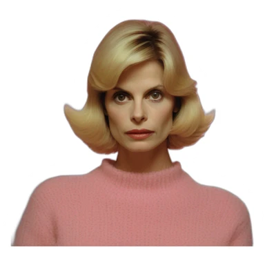 paris texas pink angora sweater dress Nastassja Kinski costume sticker