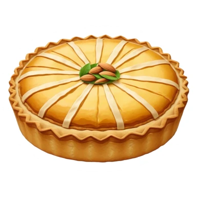 frangipane galette des rois sticker