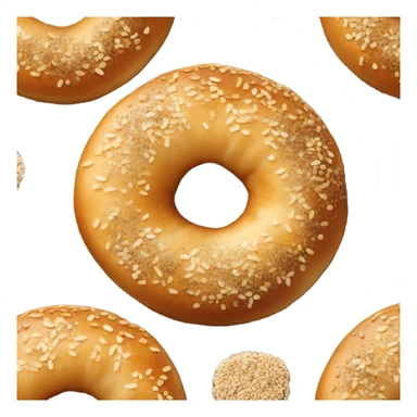 Everything bagel sticker