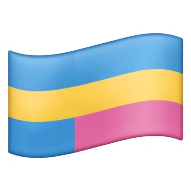 Pansexual flag sticker
