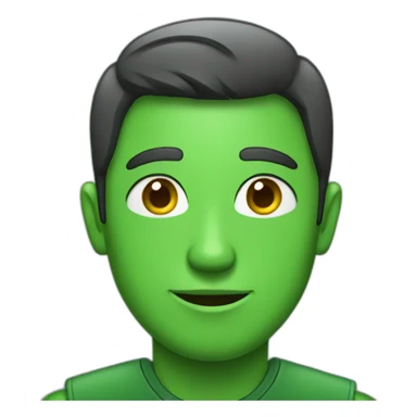 green card person sticker