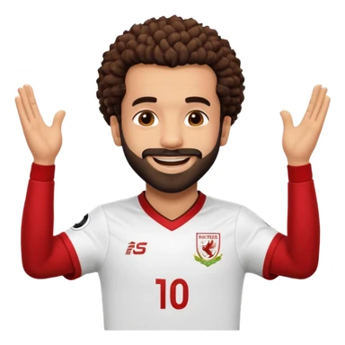 Mo Salah celebration sticker