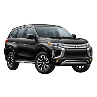 Mitsubishi SUV sticker