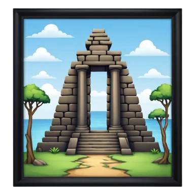 ORACLE RUINS sticker