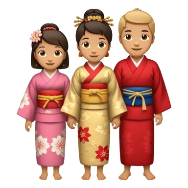 japan family sticker