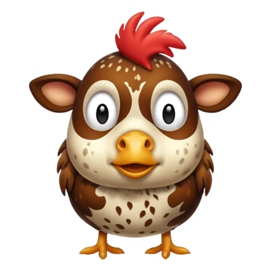 mixed chicken and cow sticker