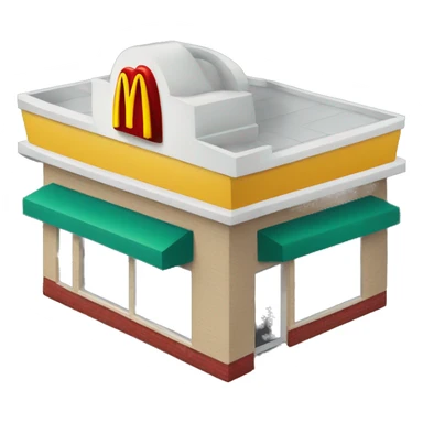 mcdonalds restaurant sticker