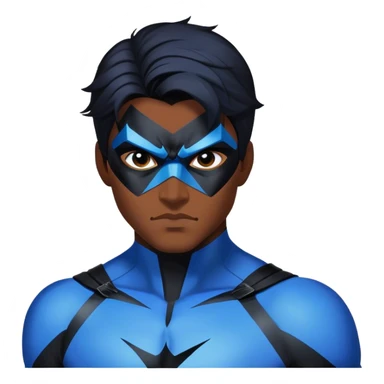 Nightwing from DC  sticker