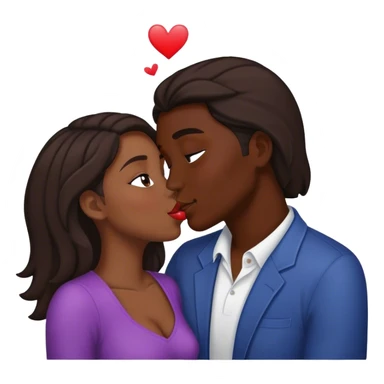 Couple homosexuel qui s’embrassent  sticker