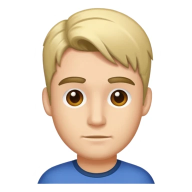 20th man with side hair sticker