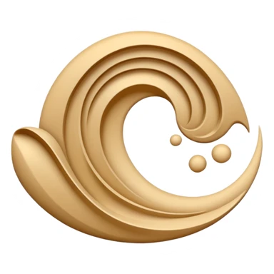 Beige Spirituality sticker