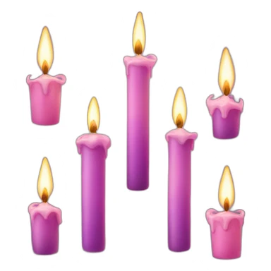 Magic candles sticker