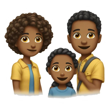 3 Sister & 3 brothers  sticker