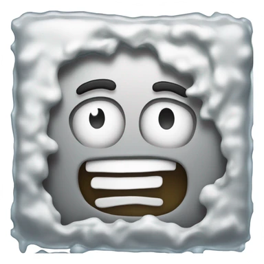 Create a tv with Mr beast on it but the tv has a white sticky substance that looks like water on it sticker