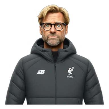 Jurgen Klopp shoulder shrug sticker