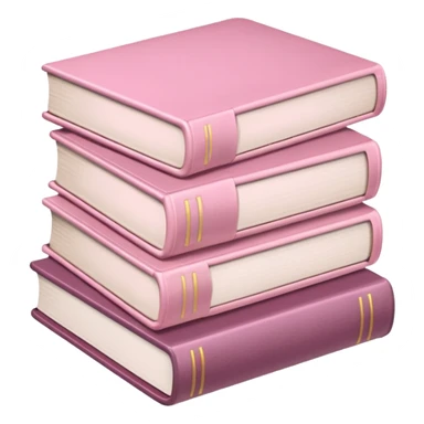 libros rosas clarito sticker