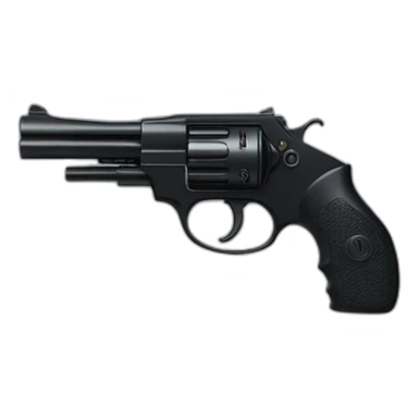 Un chat noir qui tire au pistolet sticker