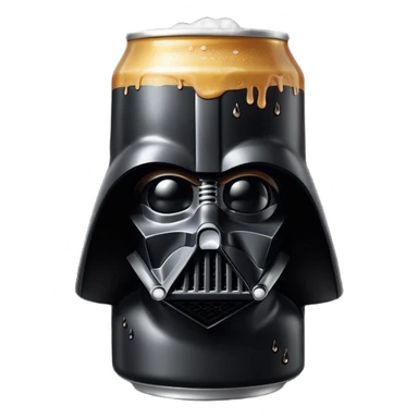 Darth Vader beer  sticker