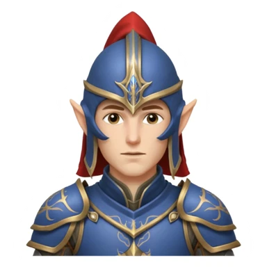 ESO male high elf sticker
