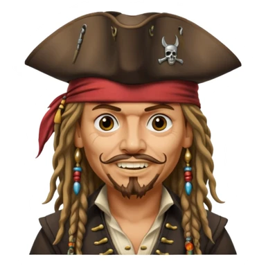kaptan jack sparrow sticker