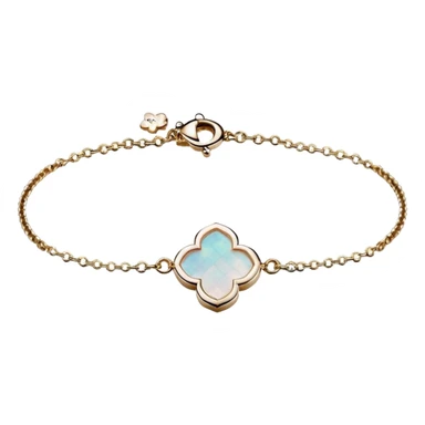 Van Cleef Vintage Alhambra bracelet in Mother of pearl sticker