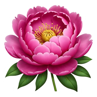 show me a preppy flower sticker