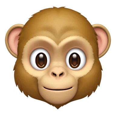 artist monkey sticker