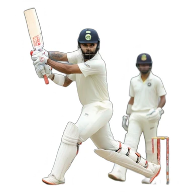 Virat Kohli on his 50th century  sticker