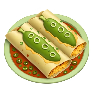 green enchiladas  sticker