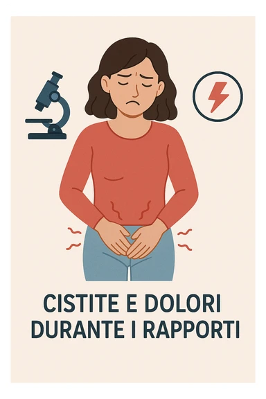 cistiti e dolori durante i rapporti. In italiano sticker