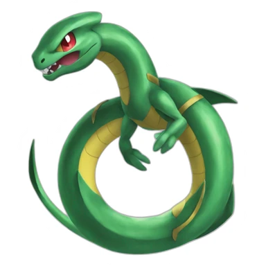 rayquaza pokemon sticker