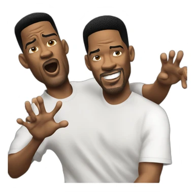 Will Smith slapping Chris rock sticker