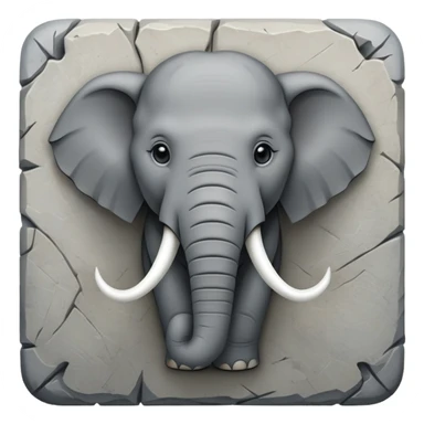 Game of thrones style elephant Sigil  sticker