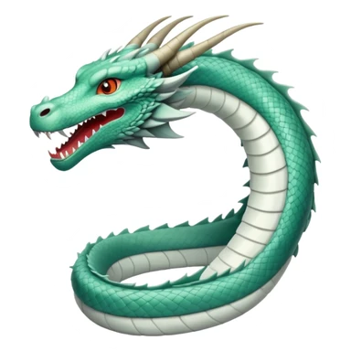 Dragon Haku from Spirited Away sticker