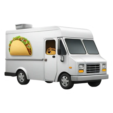 create a taco truck  sticker