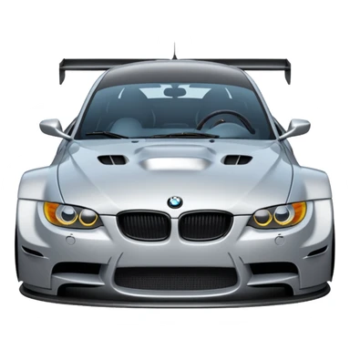 Make BMW M3 GTR 2005 emoji in detailed! sticker